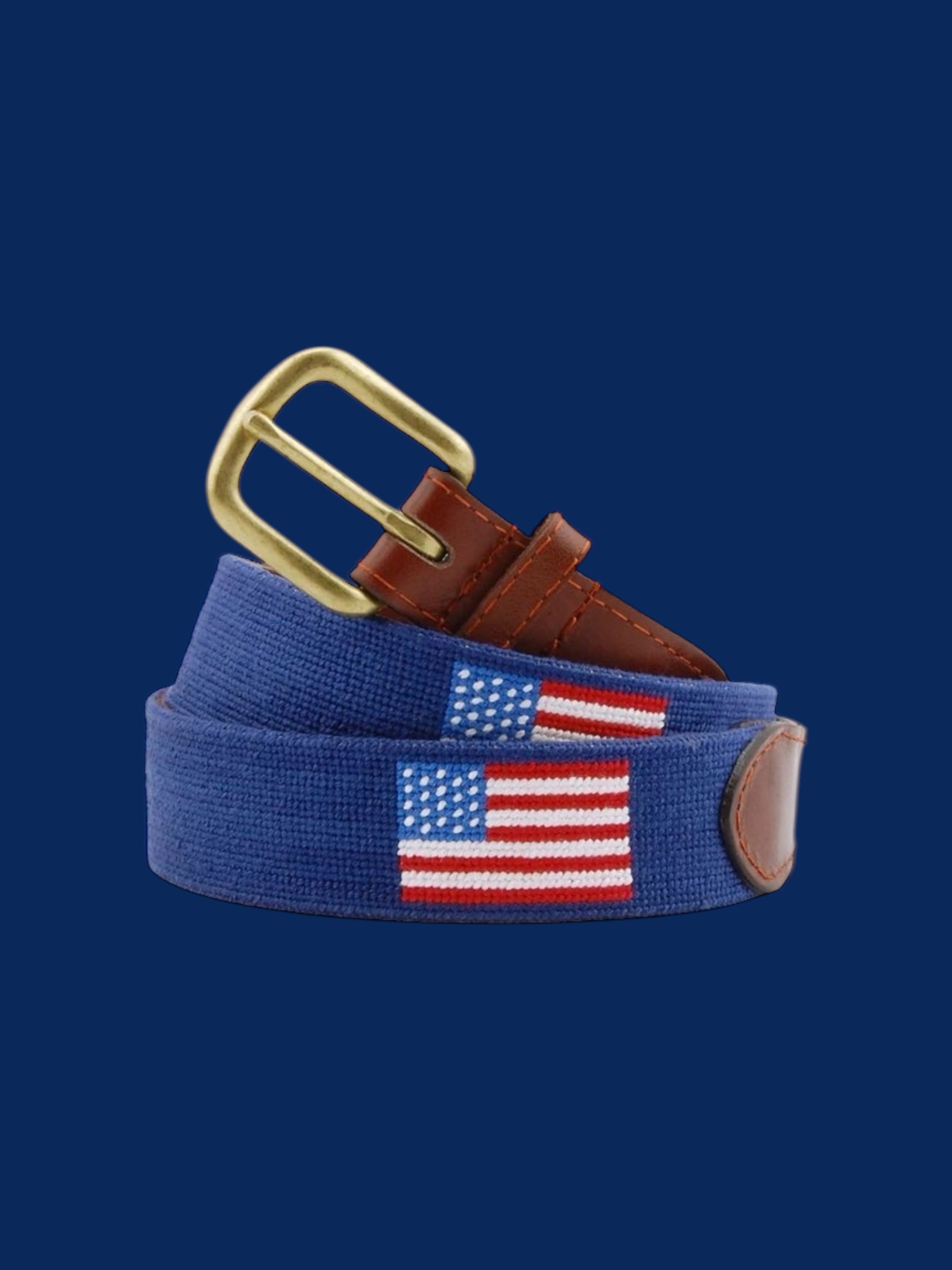 MAGA Needlepoint Belt