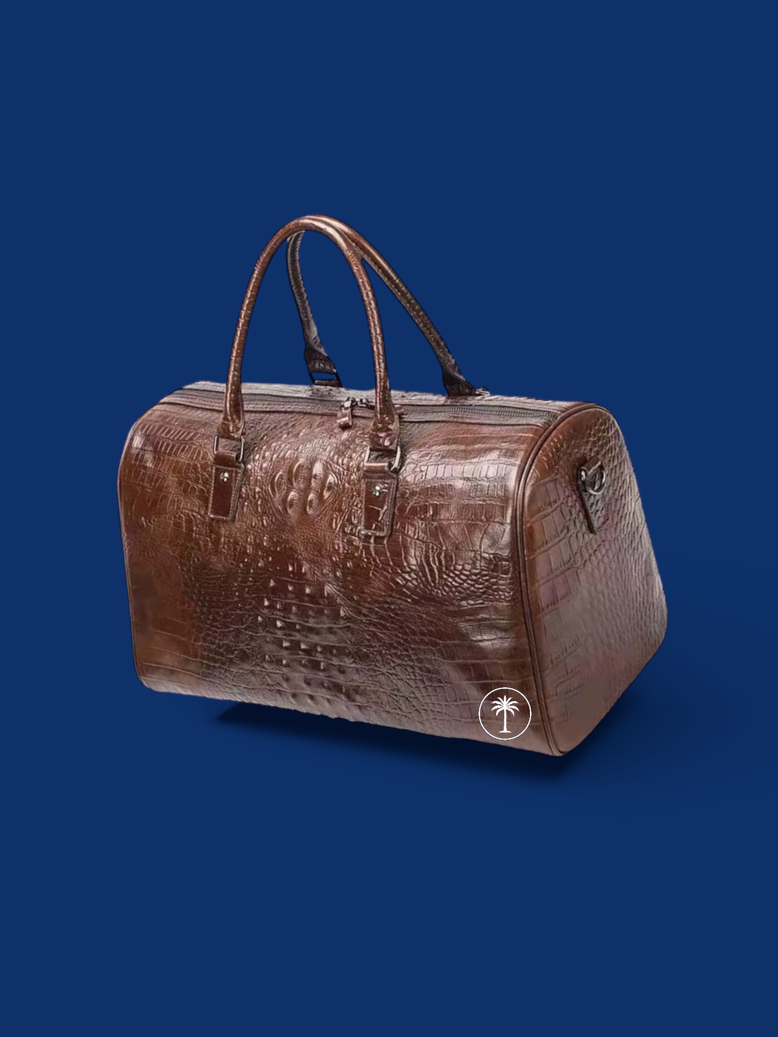 Palmetto Isle Crocodile Waterproof Travel Bag