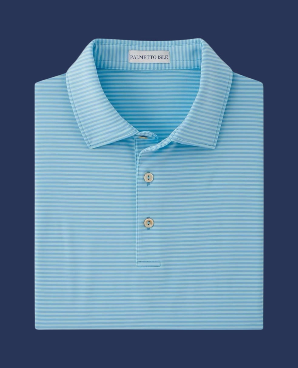The Tidal Blue Performance Polo
